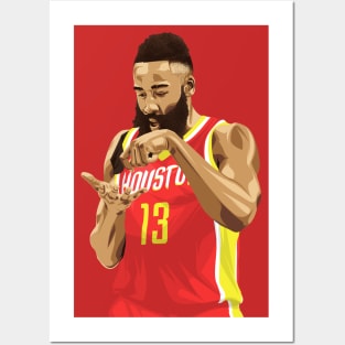 James Harden Posters and Art